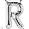 Mini Shape Letter R Silver