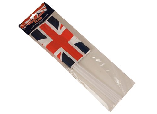 Union Jack Hand Held Flag