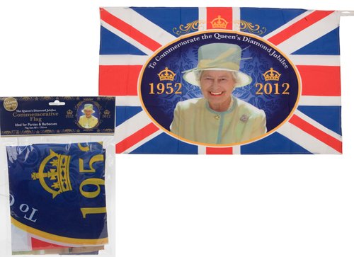 Queen's Diamond Jubilee Large Flag