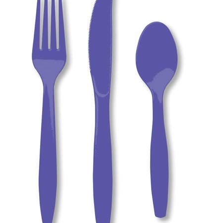 Purple Cutlery