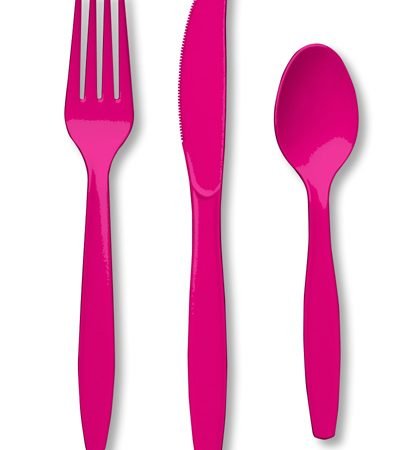 Magenta Cutlery