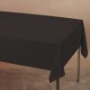 Black Plastic Tablecover Rectangle