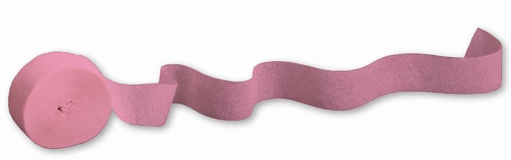 Crepe Streamers Candy Pink