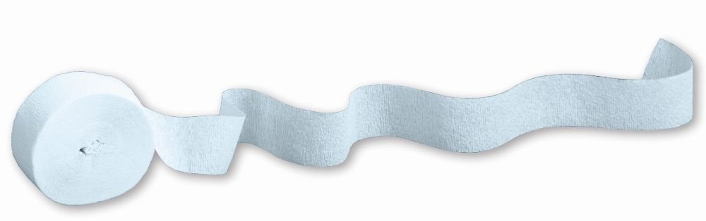 Crepe Streamers Pastel Blue