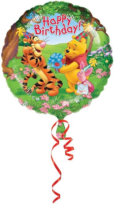 Winnie The Pooh & Friends Happy Birthday