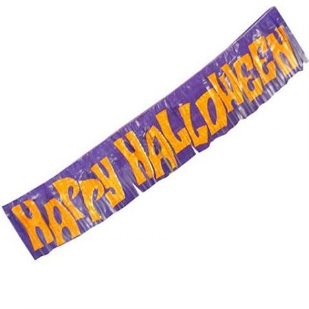 Happy Halloween Fringed Banner