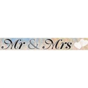 Mr & Mrs Wedding Banner