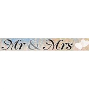 Mr & Mrs Wedding Banner