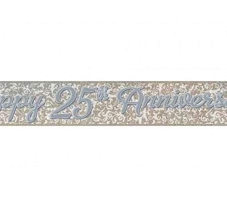 Happy 25th Anniversary Banner