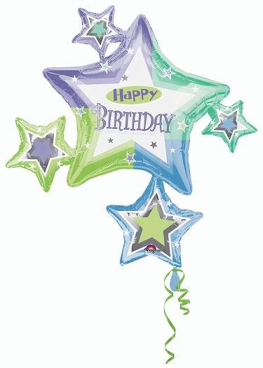 Birthday Shimmer Cluster