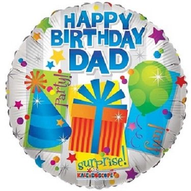 Happy Birthday Dad 2 Foil Balloon