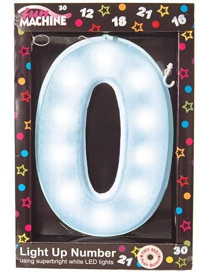 Light - Up Number 0