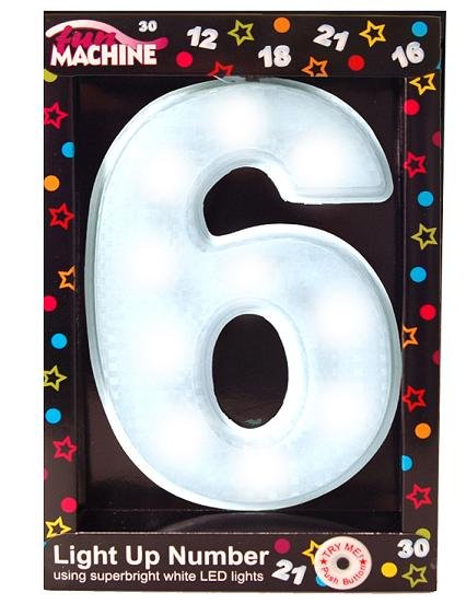 Light - Up Number 6