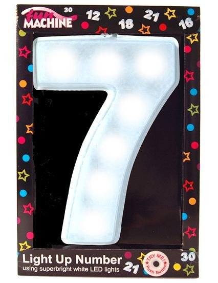 Light - Up Number 7