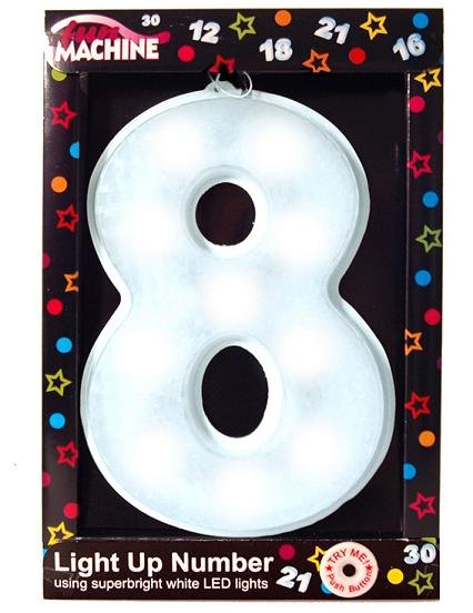 Light - Up Number 8