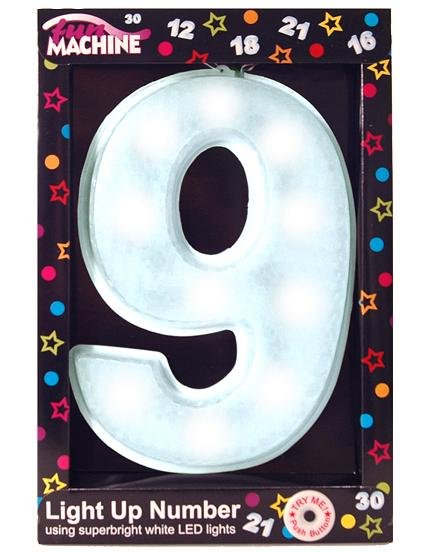 Light - Up Number 9