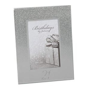 Happy 21st Birthday Glitter Mirror Photo Frame