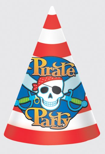 Pirate Party Cone Hats