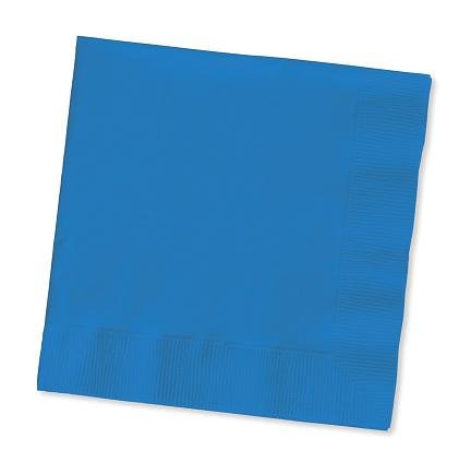 Blue Lunch Napkins Value Pack