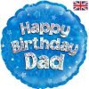 Happy Birthday Dad Foil Balloon