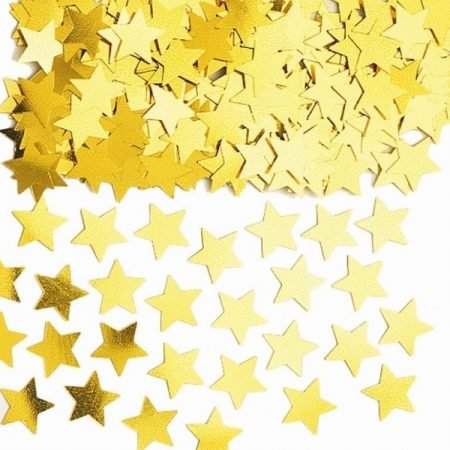 Stars Gold Confetti