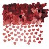 Hearts Red Confetti