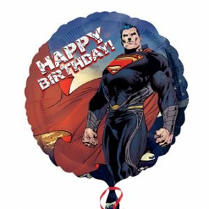 Superman Man Of Steel Happy Birthday Foil Balloon