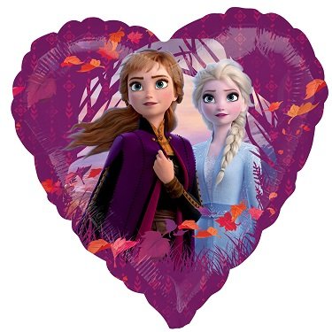 Frozen2 Heart Foil Balloon