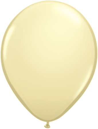 Ivory Silk 5 inch Latex Balloons