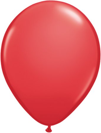 Red 5 inch Latex Balloons