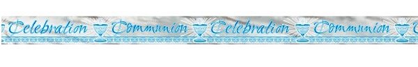 Communion Blue Banner