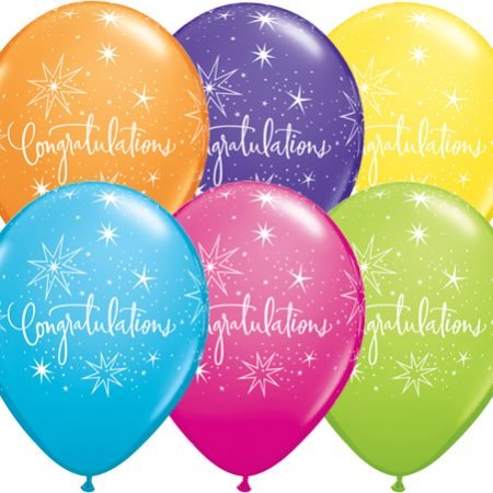 Congratulations Latex Balloons