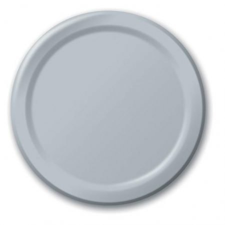 Silver Dinner Paper Plates