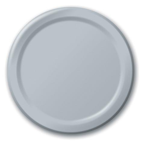 Silver Dinner Paper Plates