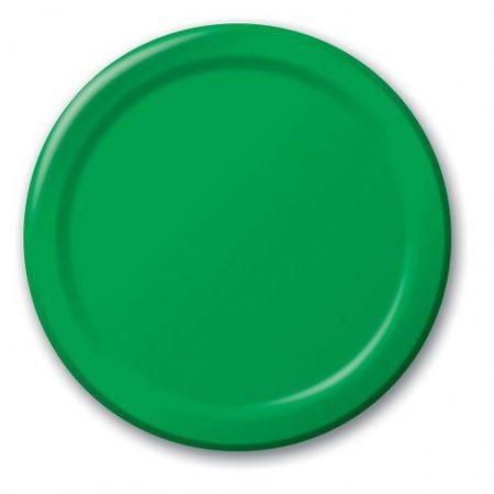 Emerald Green Dinner Paper Plates