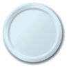 Baby Blue Dinner Paper Plates