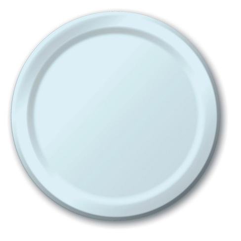 Baby Blue Dinner Paper Plates