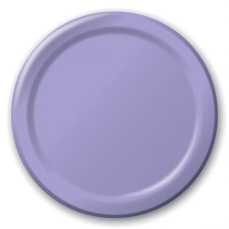 Lavender Dinner Paper Plates