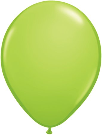 Latex Balloons Lime Green