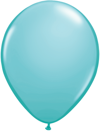 Caribbean Blue 5 inch Latex Balloons