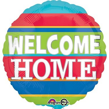 Welcome Home Foil Balloon