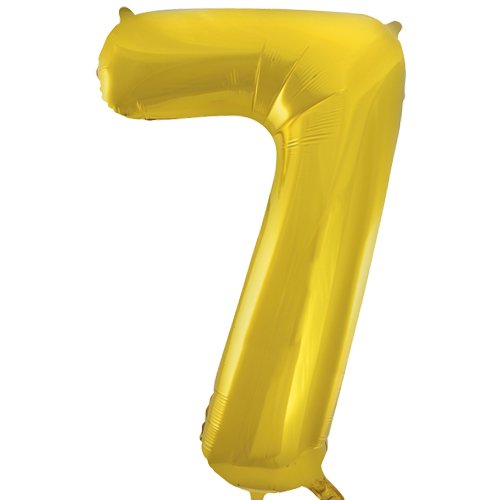 Super Shape Number 7 Gold