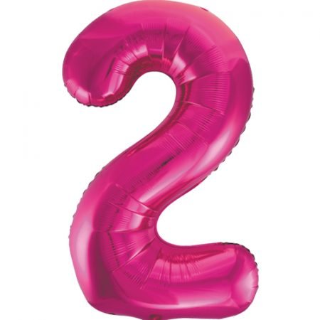 Super Shape Number 2 Magenta