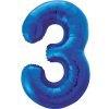 Super Shape Number 3 Blue