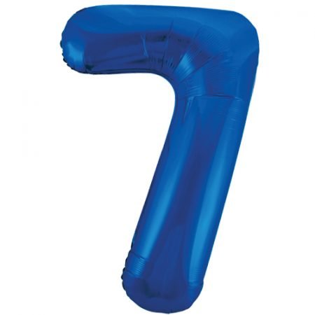 Super Shape Number 7 Blue