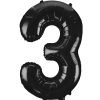 Super Shape Number 3 Black