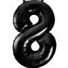 Super Shape Number 8 Black