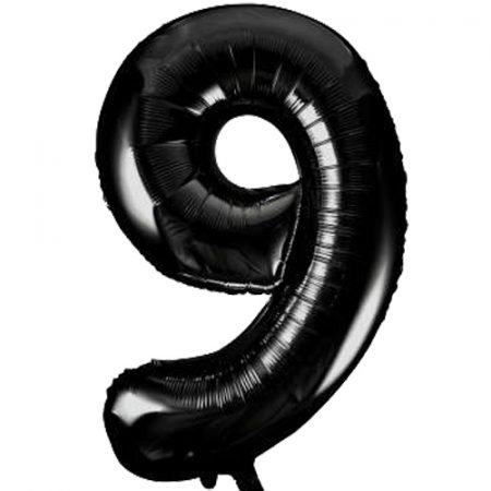 Super Shape Number 9 Black