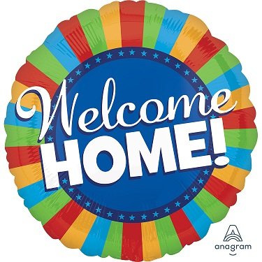 Welcome Home Super Shape Foil Balloon