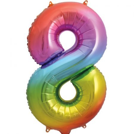 Super Shape Number 8 Multi-Coloured